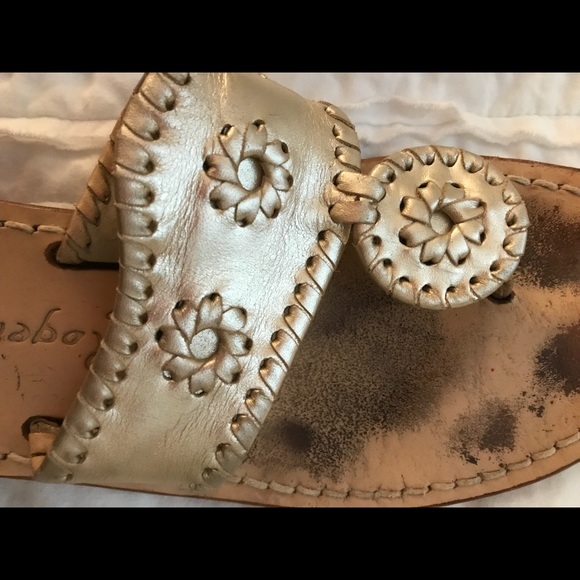 Jack Rogers Platinum size 6 - Picture 3 of 4